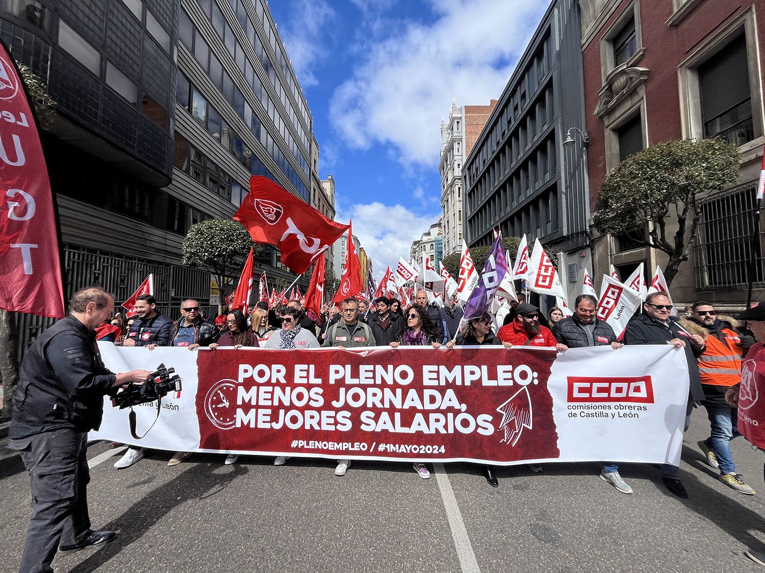 Manifestación del Día del Trabajador en León | José Martín