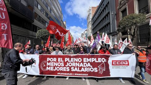 Manifestación del Día del Trabajador en León | José Martín Manifestación del Día del Trabajador en León | José Martín