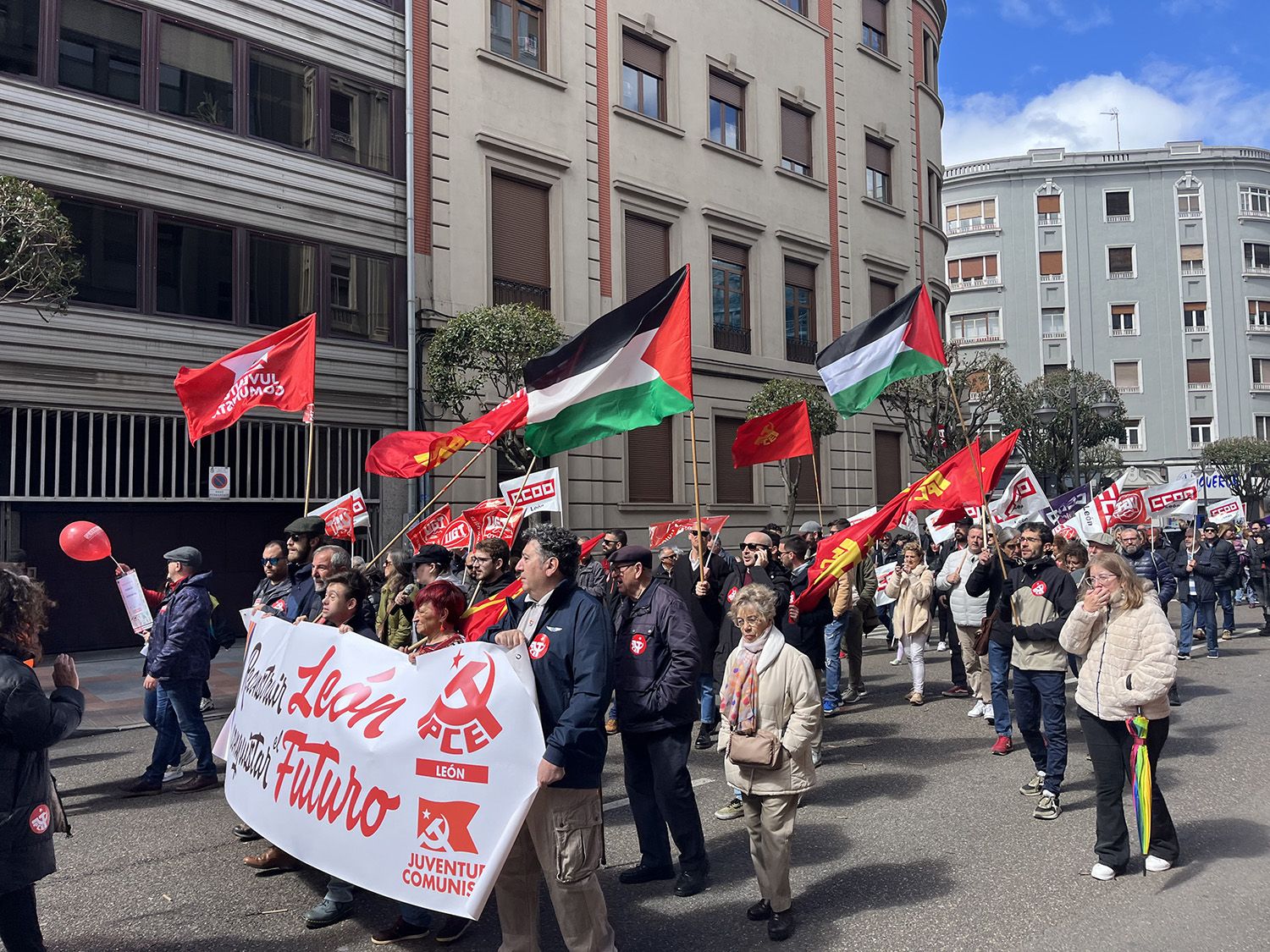 Manifestación del Día del Trabajador en León | José Martín