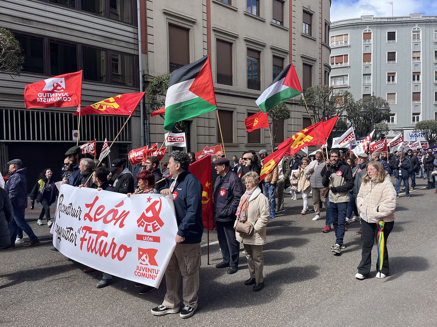 Manifestación del Día del Trabajador en León | José Martín