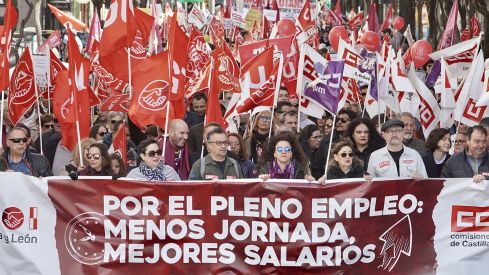 Manifestación del Día del Trabajador en León | Campillo (ICAL) Manifestación del Día del Trabajador en León | Campillo (ICAL)