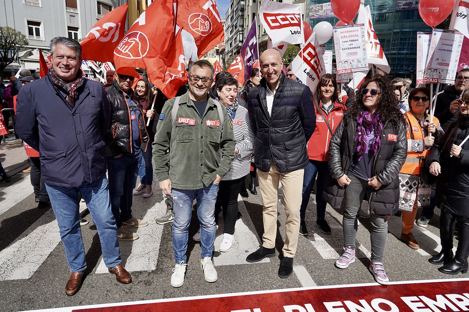 Manifestación del Día del Trabajador en León | Campillo (ICAL)