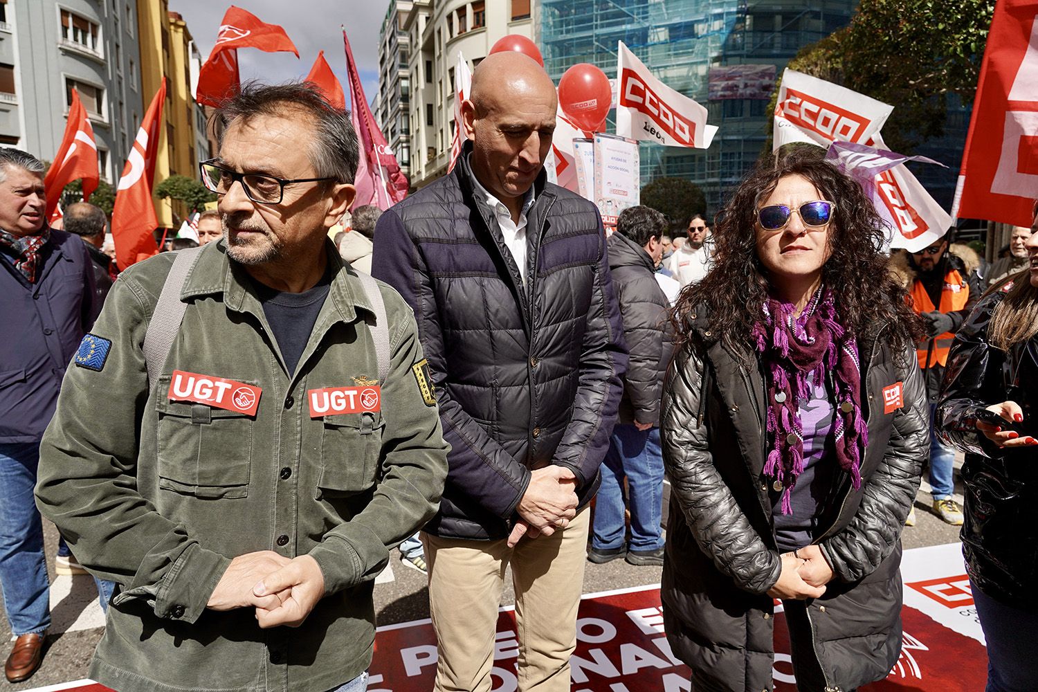 Manifestación del Día del Trabajador en León | Campillo (ICAL)