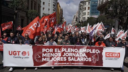 Manifestación del Día del Trabajador en León | Campillo (ICAL) Manifestación del Día del Trabajador en León | Campillo (ICAL)