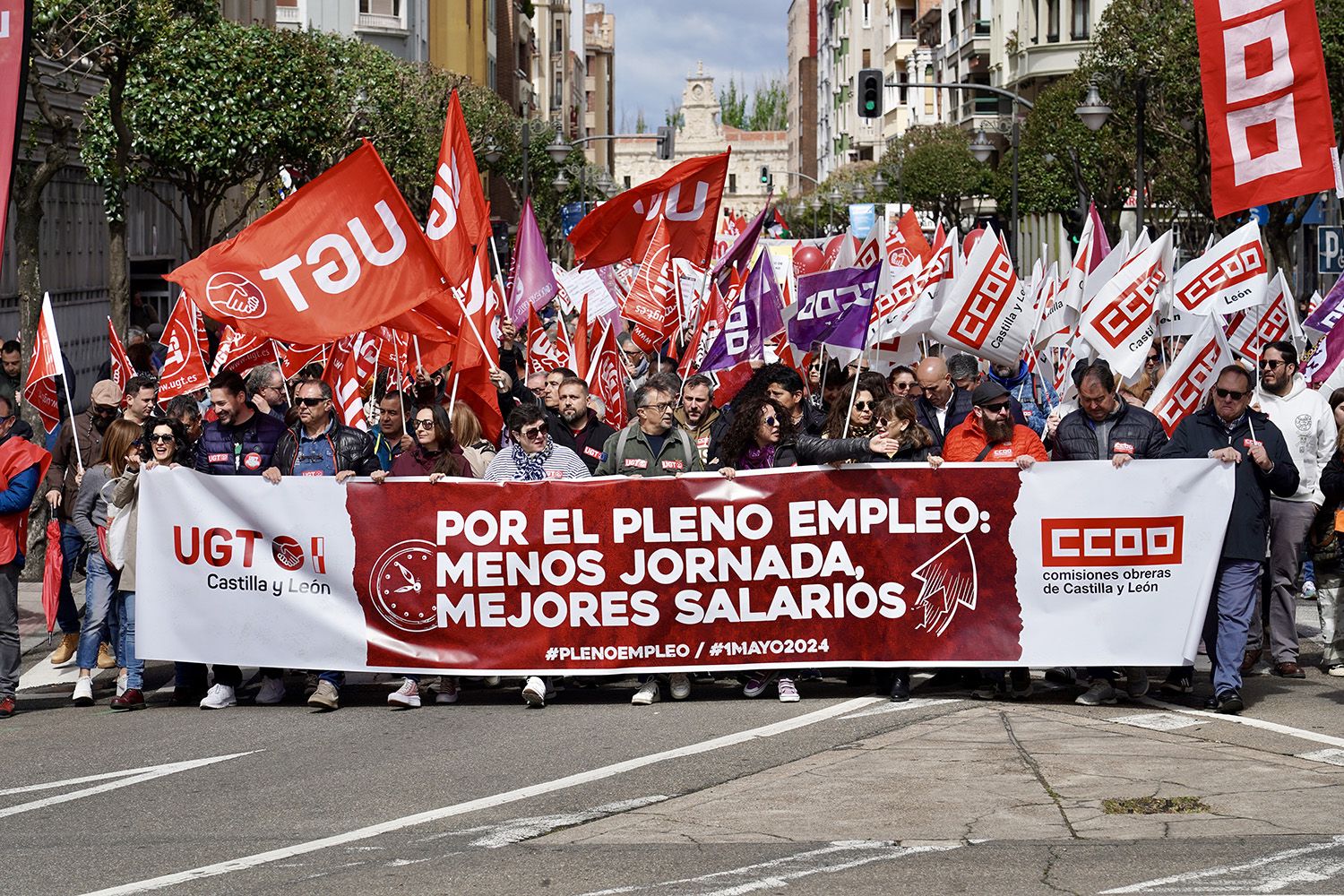 Manifestación del Día del Trabajador en León | Campillo (ICAL)