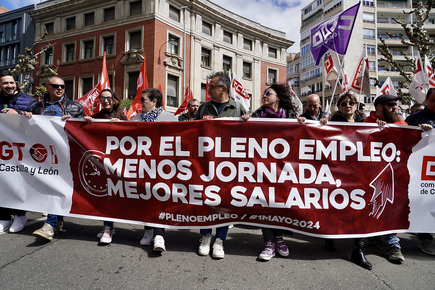 Manifestación del Día del Trabajador en León | Campillo (ICAL)