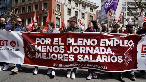 Manifestación del Día del Trabajador en León | Campillo (ICAL) Manifestación del Día del Trabajador en León | Campillo (ICAL)