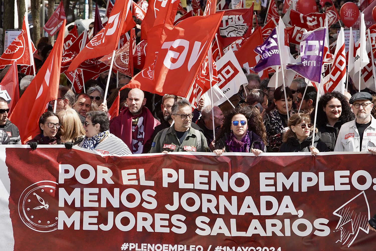 Manifestación del Día del Trabajador en León | Campillo (ICAL)