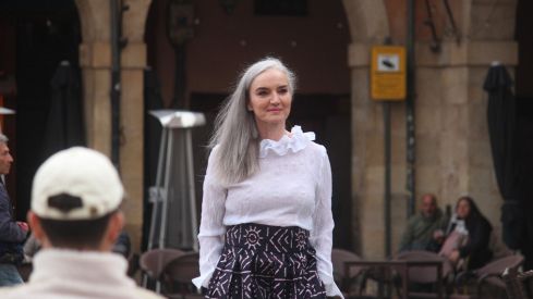 Imagen de archivo del desfile de 'Moda en la calle' de León
