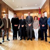 La Asociación Leonesa de Caridad (Asleca) presenta al alcalde de León su nueva junta directiva