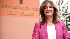 Nuria González rectora de la Universidad de León