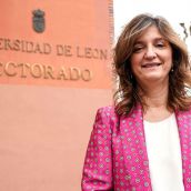 Nuria González rectora de la Universidad de León