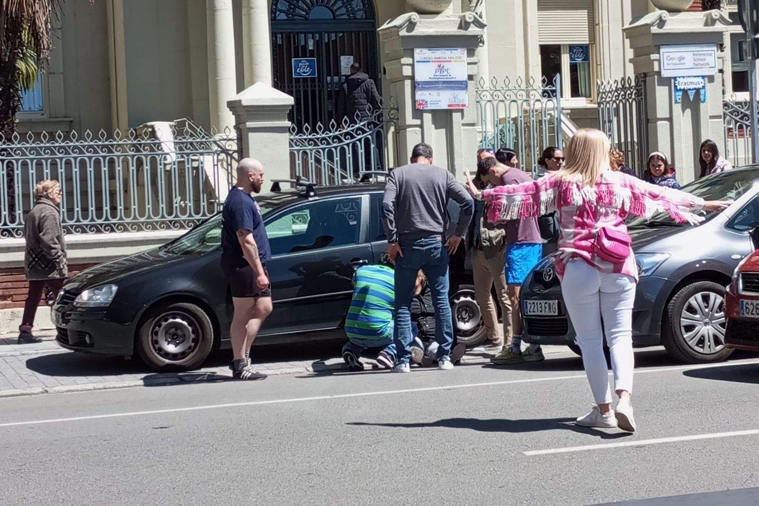 Imagen de archivo de un atropello en la avenida Álvaro López Núñez de León