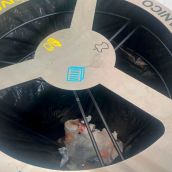 UPL denuncia que las basuras de la estación de autobuses de León solo tenga una bolsa para todos los residuos a pesar de tener espacios diferenciados