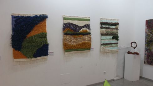 Inauguración de la exposición colectiva de los alumnos de la Escuela de Arte de León