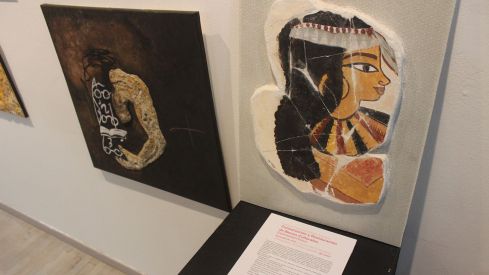 Inauguración de la exposición colectiva de los alumnos de la Escuela de Arte de León