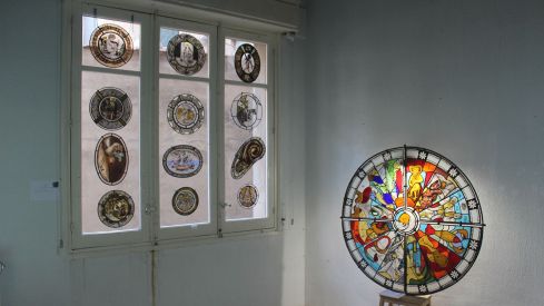 Inauguración de la exposición colectiva de los alumnos de la Escuela de Arte de León