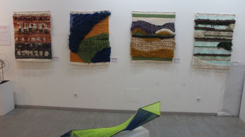 Inauguración de la exposición colectiva de los alumnos de la Escuela de Arte de León