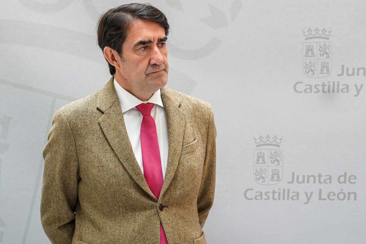 El consejero de Medio Ambiente, Vivienda y Ordenación del Territorio la Junta de Castilla y León, Juan Carlos Suárez-Quiñones