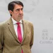 El consejero de Medio Ambiente, Vivienda y Ordenación del Territorio la Junta de Castilla y León, Juan Carlos Suárez-Quiñones