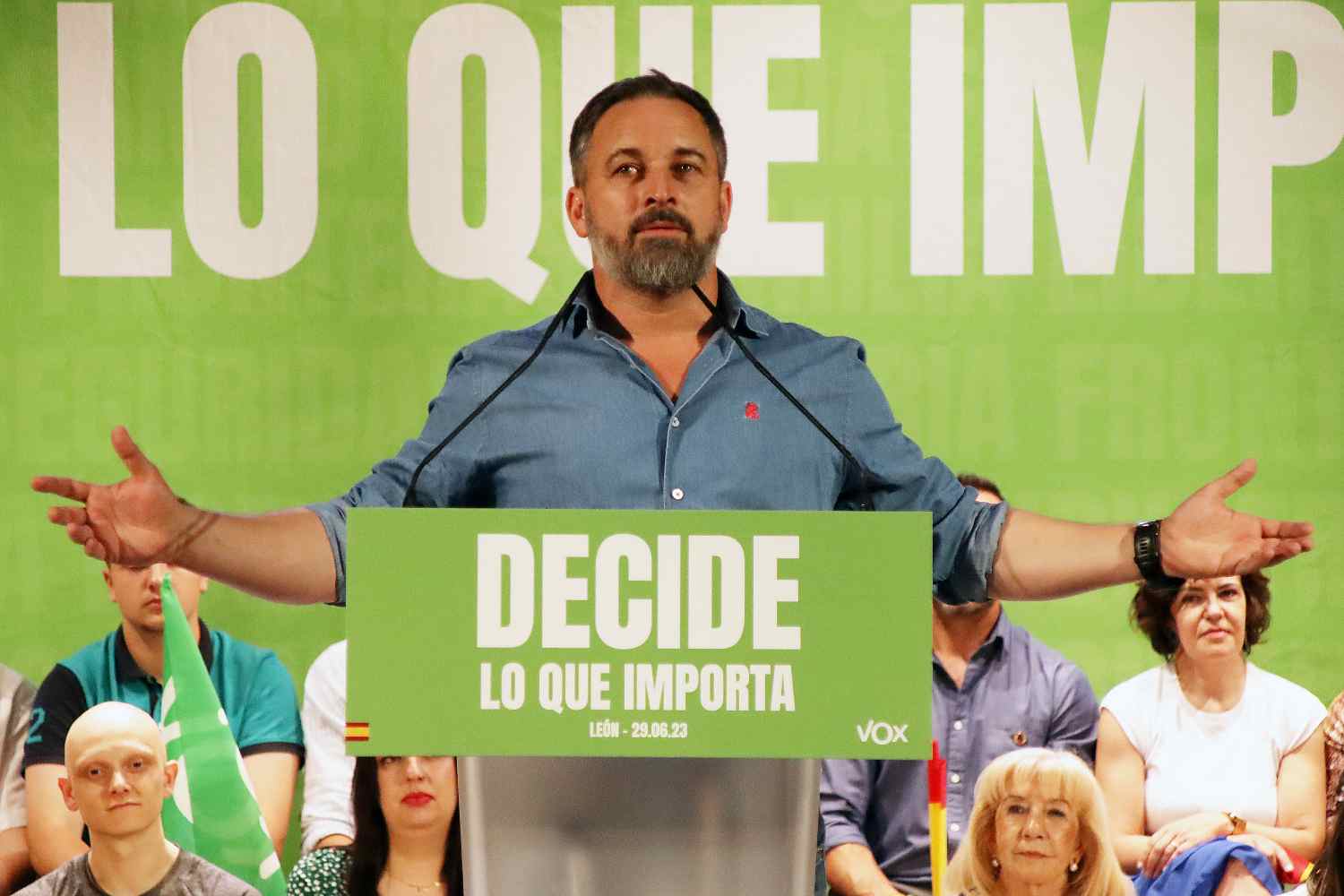 Abascal abrirá la campaña de las elecciones europeas de Vox con un acto en León 
