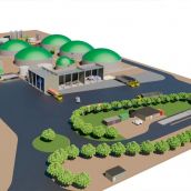 Boceto del proyecto de la Planta de Biometano de Valencia de don Juan