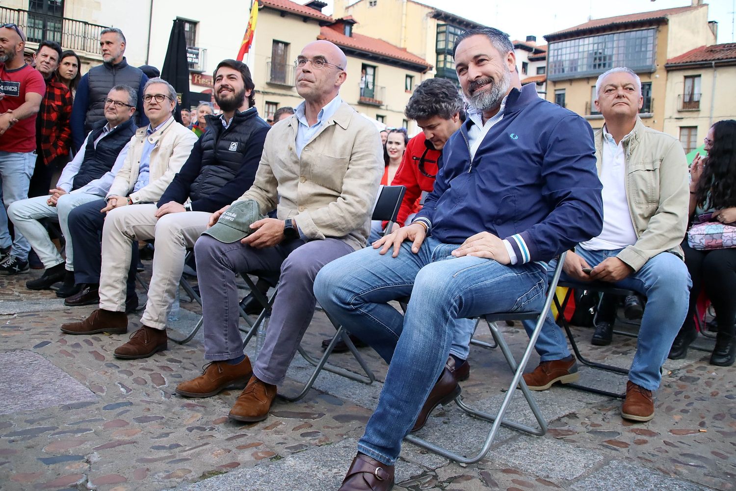 Acto político de precampaña de VOX en León (2)