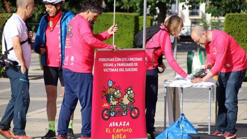 Llega a León marcha que reclama un Plan Nacional para el Estudio y la Prevención del Suicidio