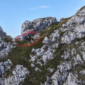 Rescatado un montañero de 59 años herido tras sufrir una caída en la Sierra de la Serrona (León)