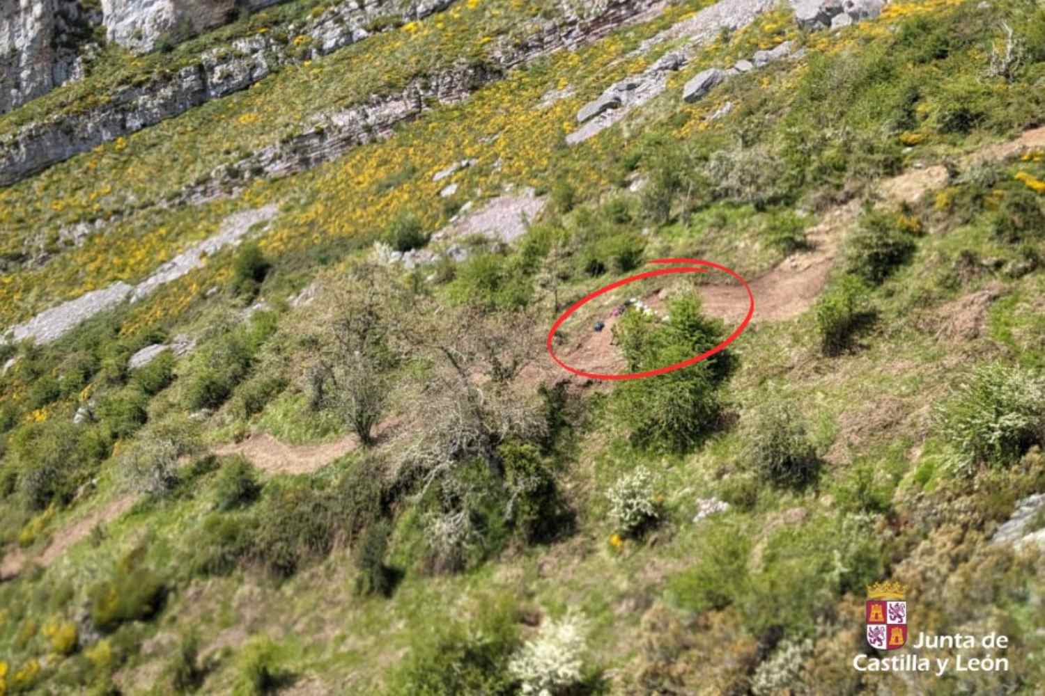 Rescatan a un montañero que quedó inconsciente minstras descendía el Pico Jario (León)