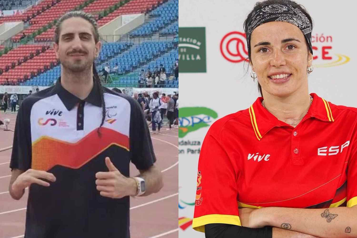 Los atletas leoneses Daniel Pérez y Sara Aller son seleccionados para los Juegos Paralímpicos de París 2024