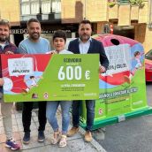 Campaña de reciclaje "Reciclaje, el mejor gol al futuro"