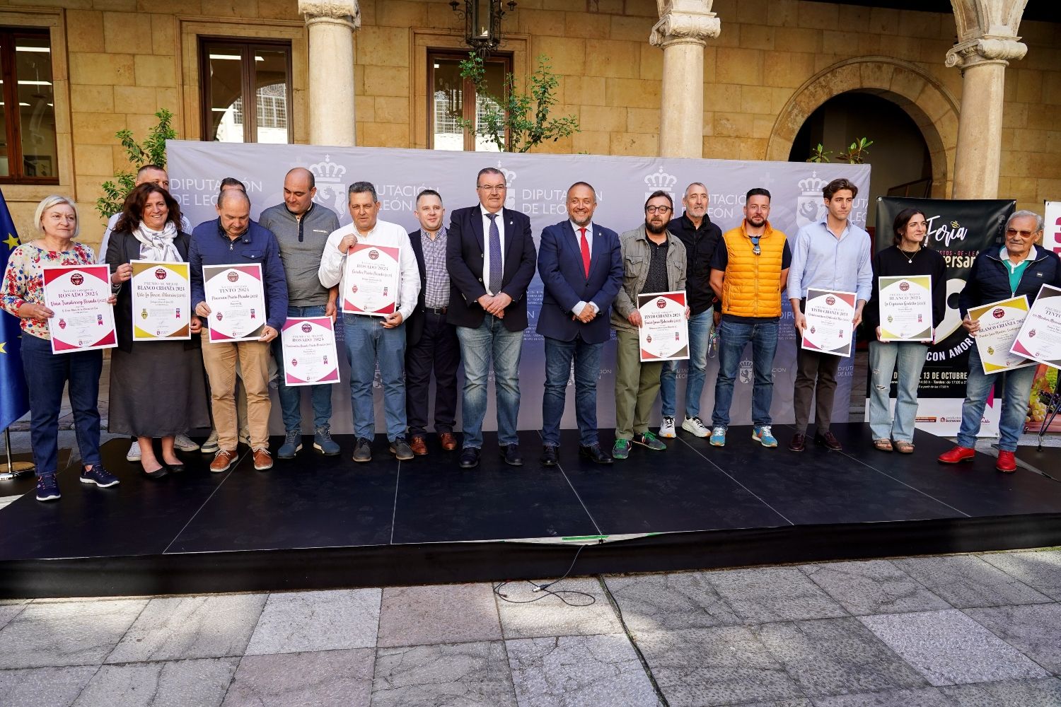 Entrega de los III Premios Pisado de la Diputación de León