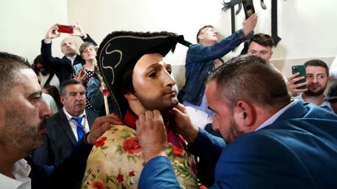 Procesión del Corpus Christi de Laguna de Negrillos | Miriam Chacón / ICAL Procesión del Corpus Christi de Laguna de Negrillos | Miriam Chacón / ICAL