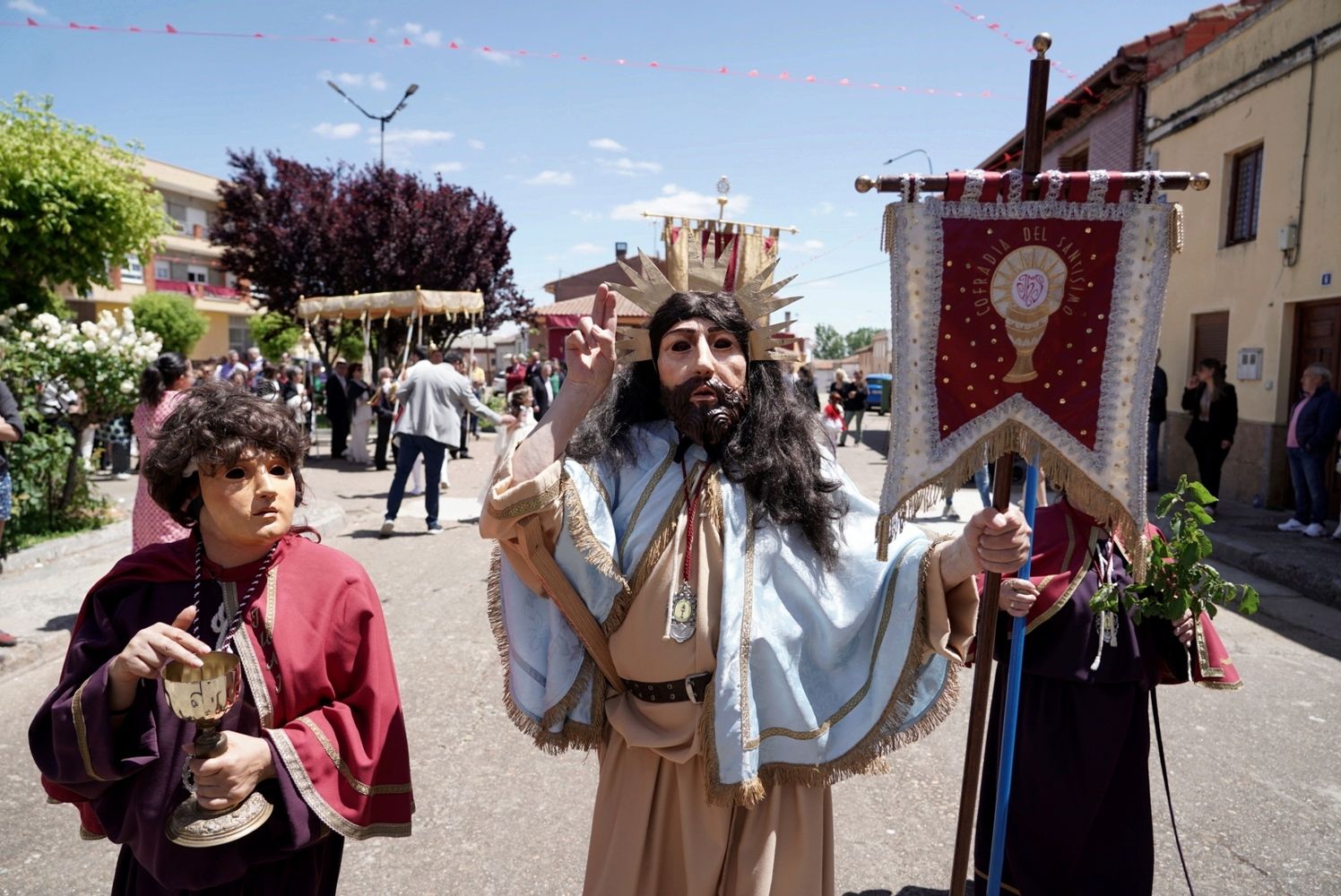 Procesión del Corpus Christi de Laguna de Negrillos | Miriam Chacón / ICAL