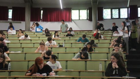 Examenes de la EBAU en León 