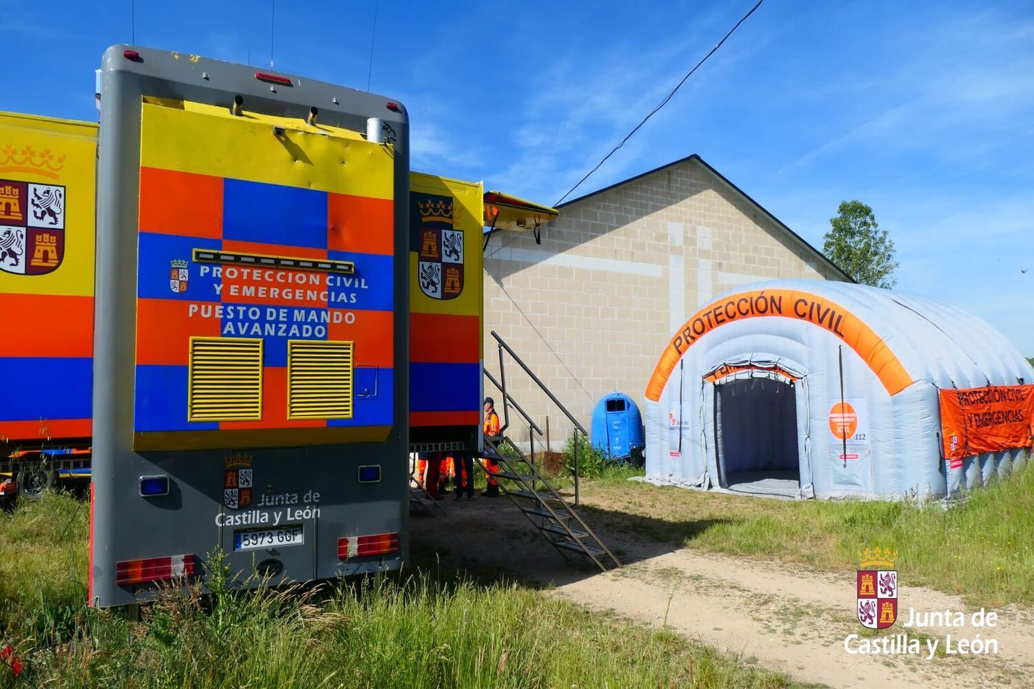 El embalse deVillagatón escenario de unsimulacro de rotura de presa 