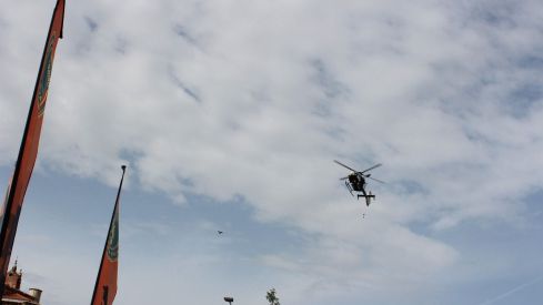 Exposición de materiales de las Fuerzas Armadas y Guardia Civil de León