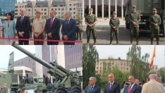 Exposición de materiales de las Fuerzas Armadas y Guardia Civil de León