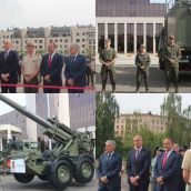 Exposición de materiales de las Fuerzas Armadas y Guardia Civil de León