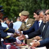  Nombramiento de Hijos Adoptivos de León a alumnos y profesores de la Academia Básica del Aire y del Espacio de La Virgen del Camino | Peio García / ICAL