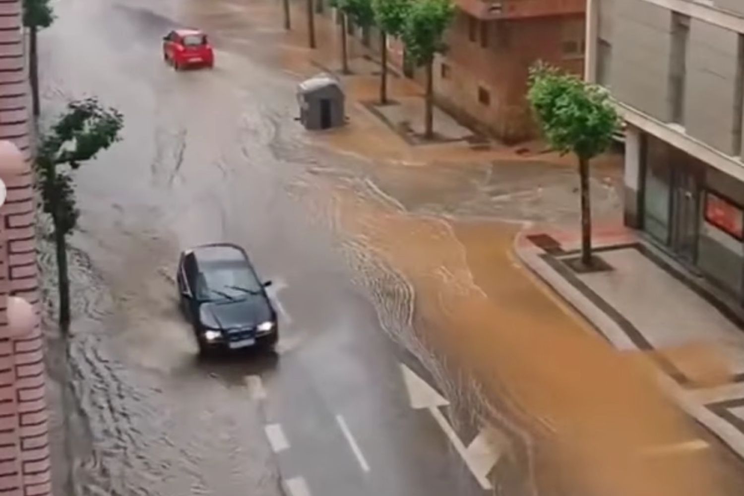 Las tormentas e intensas lluvias azotan León