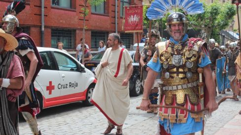 Desfile Imperial de la celebración del Natalicio del Águila