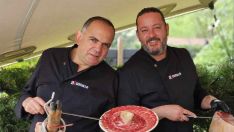 Una veintena de 'A Cuchillo' intentarán prepara el bocadillo de cecina más grande del mundo en León