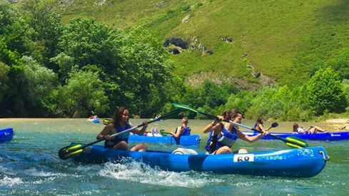 Descenso del sella en canoa| RanaSella 