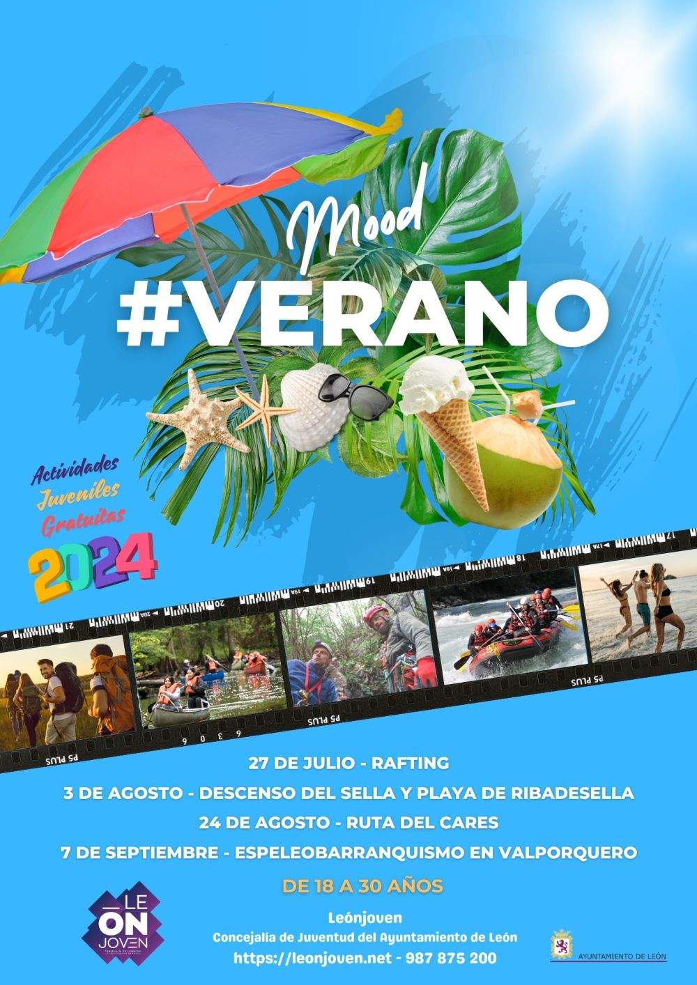 Cartel Verano joven 