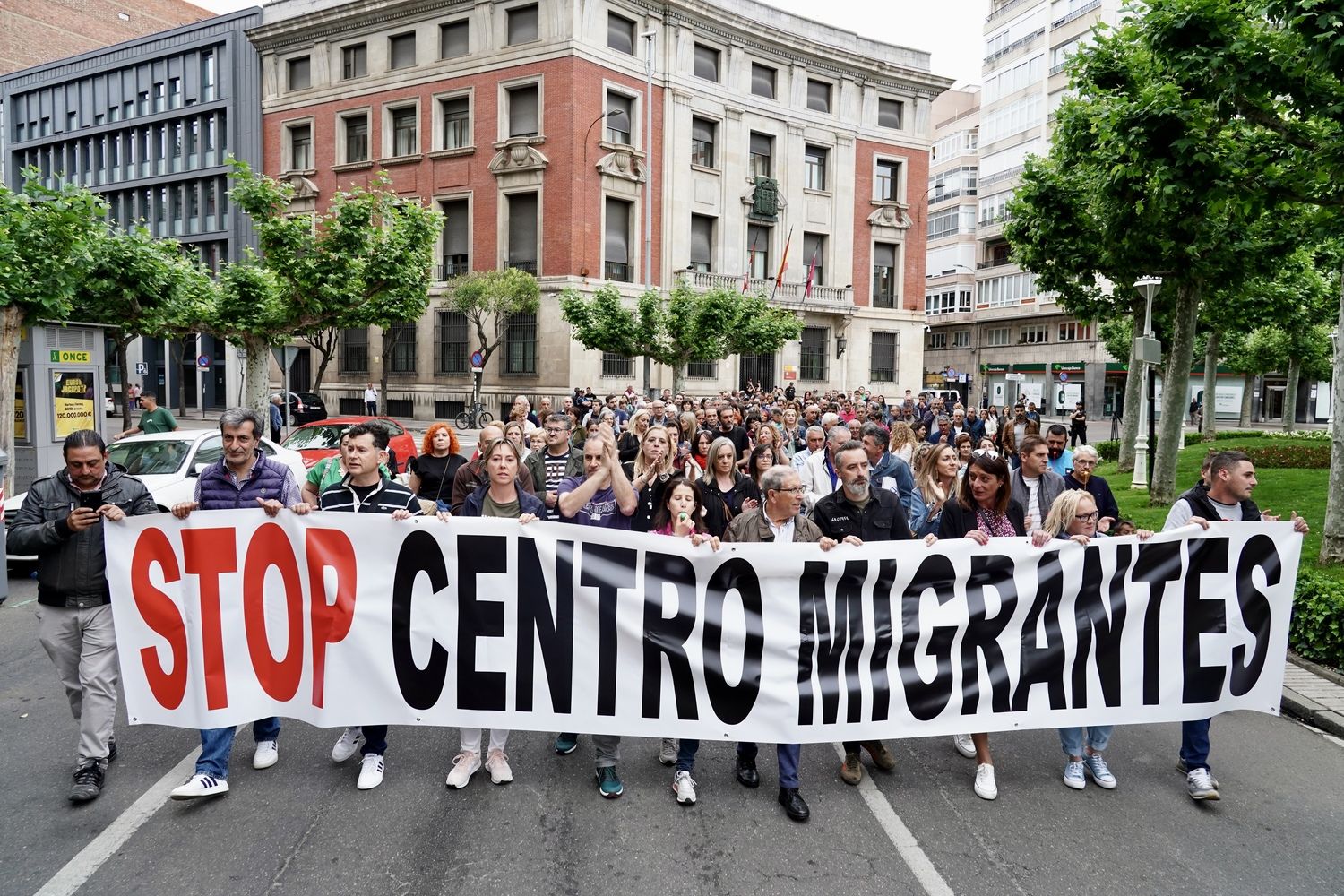  Concentración por la apertura del Centro de Atención a Inmigrantes en Villarrodrigo de las Regueras | Campillo / ICAL