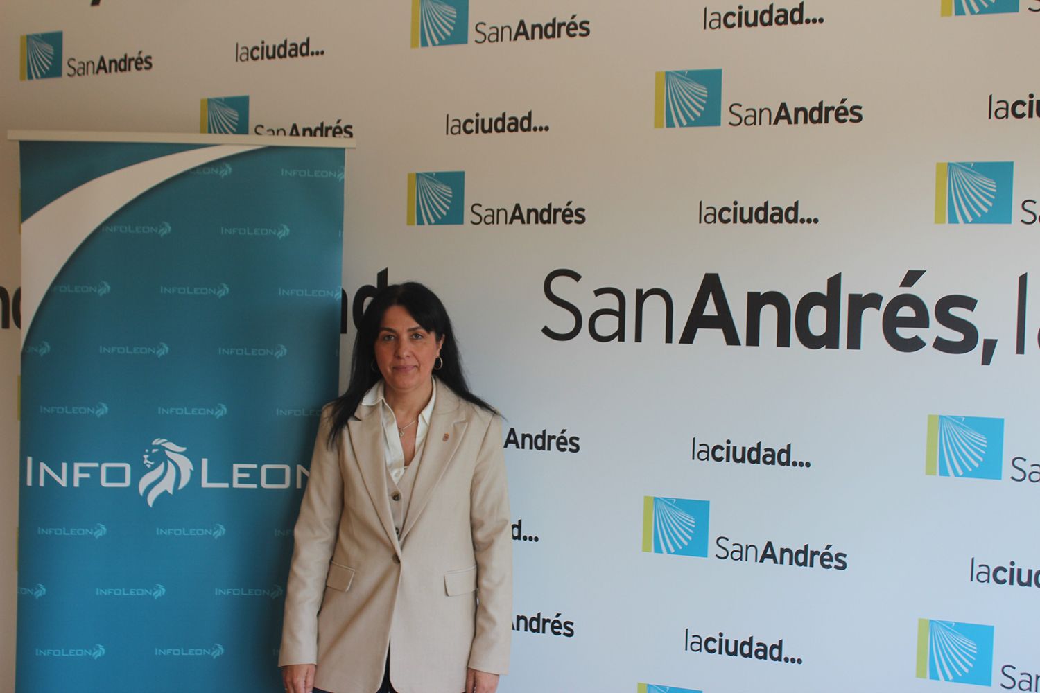 Ana Fernández Caurel, alcaldesa de San Andrés del Rabanedo1