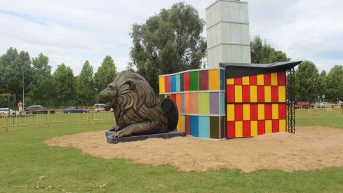 "El rugido del León" la hoguera de la Noche de San Juan ´24