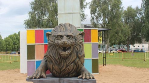 "El rugido del León" la hoguera de la Noche de San Juan ´24